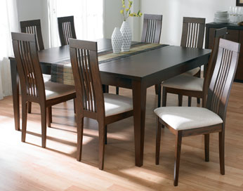 GF-D19 Dining table + 8 chairs