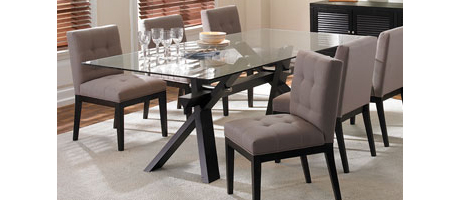GF-D21 Dining table + 6 chairs